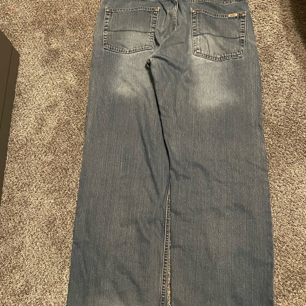 Signature by Levi  Light Blue baggy bootcut Jeans